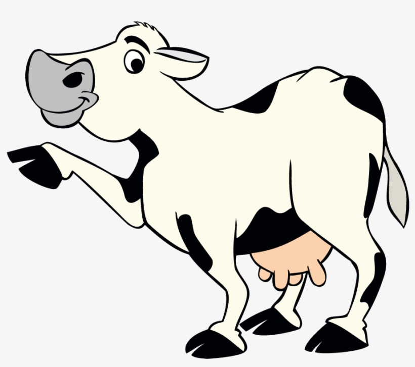 Pointing Cow - Cow Pointing, transparent png download