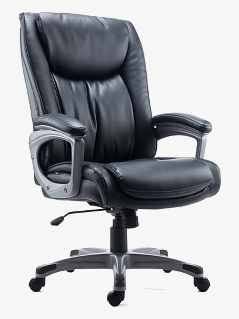 Bonded Leather - Comfortable Office Chairs, transparent png download