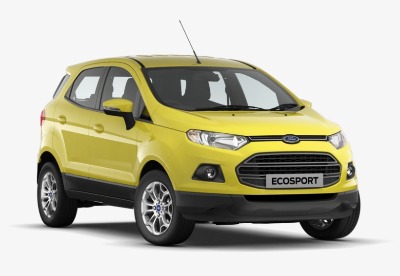 Eco-sport - Ford Ecosport Luxe Yellow, transparent png download