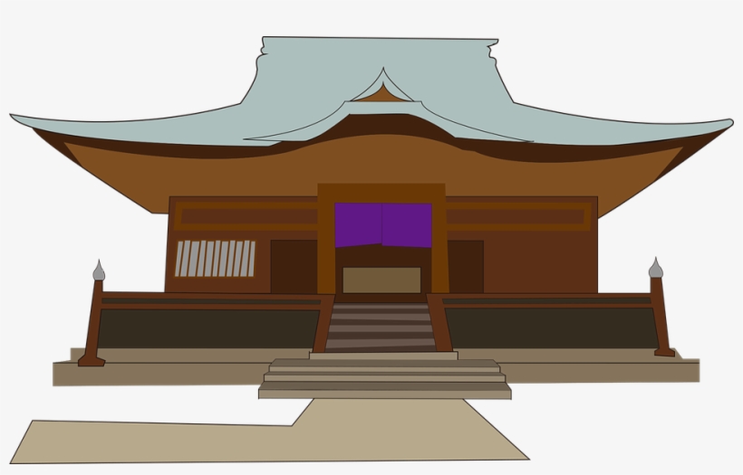 Temple, Building, Buddhism - Buddhisme Tempel Transparent, transparent png download