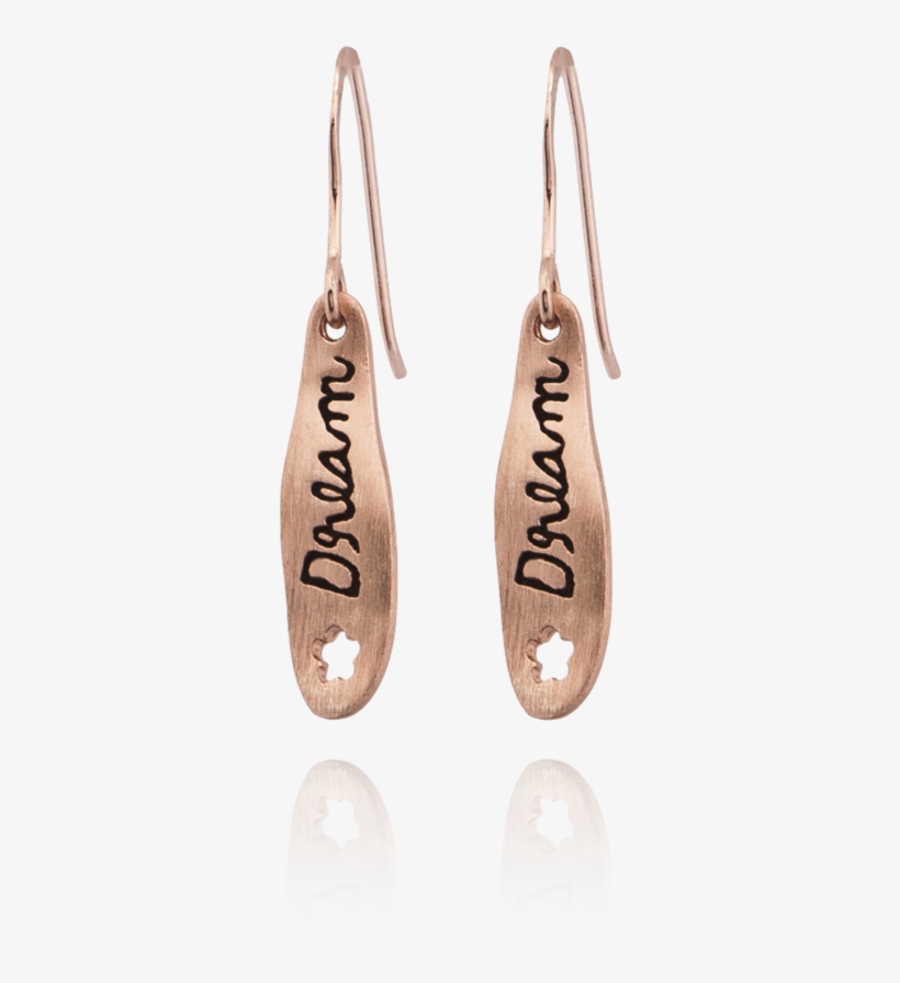 "dream" Banner Earrings - Earrings, transparent png download