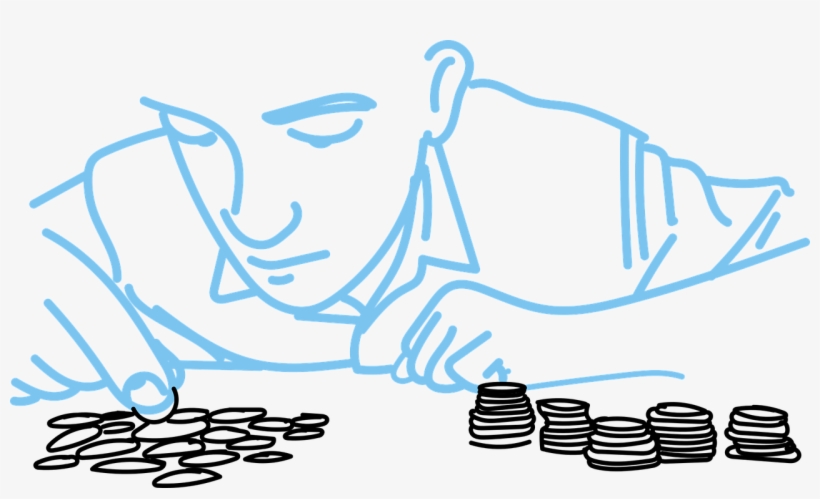 Tired Of High Heating Costs - Hombres Contando Dinero Png, transparent png download