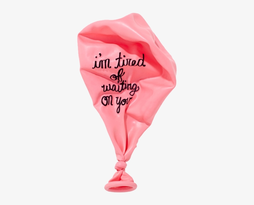 Balloons, Pink, And Tired Image - Artist, transparent png download