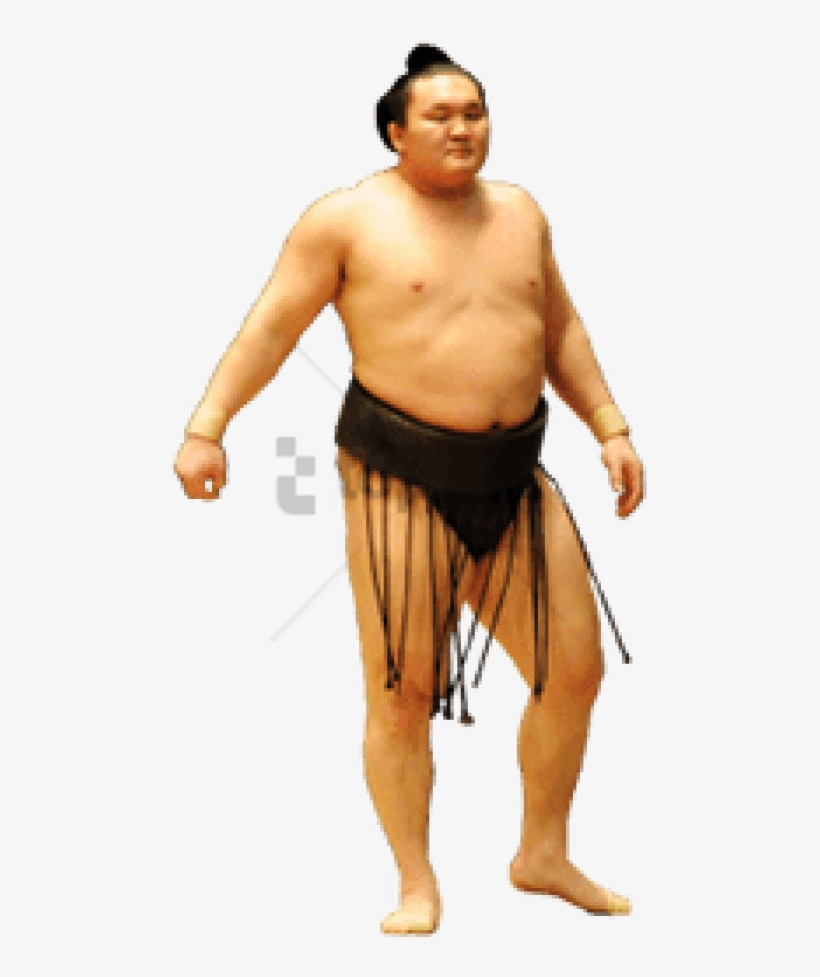 Free Png Download Sumo Wrestler Standing Png Images - Barechested, transparent png download