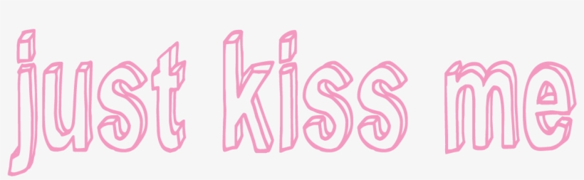 Hayley Hipster Xoxo Summer Kiss Me Banner - Calligraphy, transparent png download