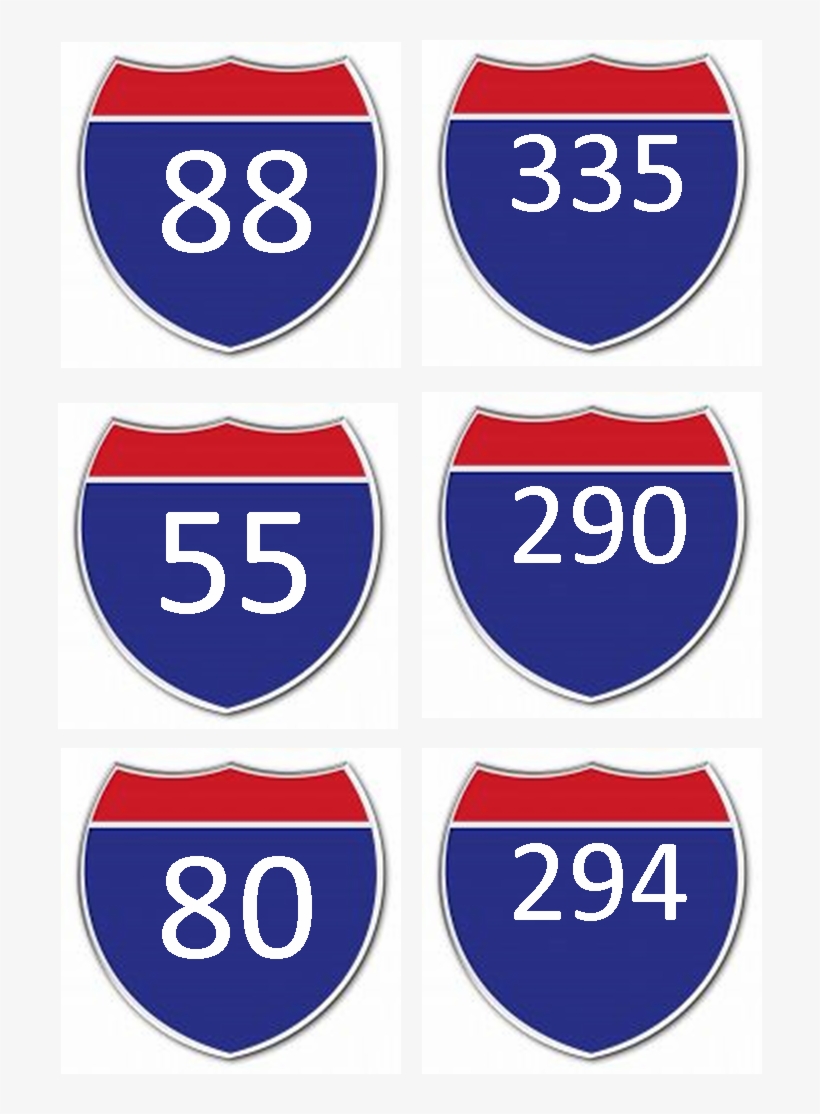 Interstate 88 Interstate 335 Interstate 55 Interstate 55 Interstate