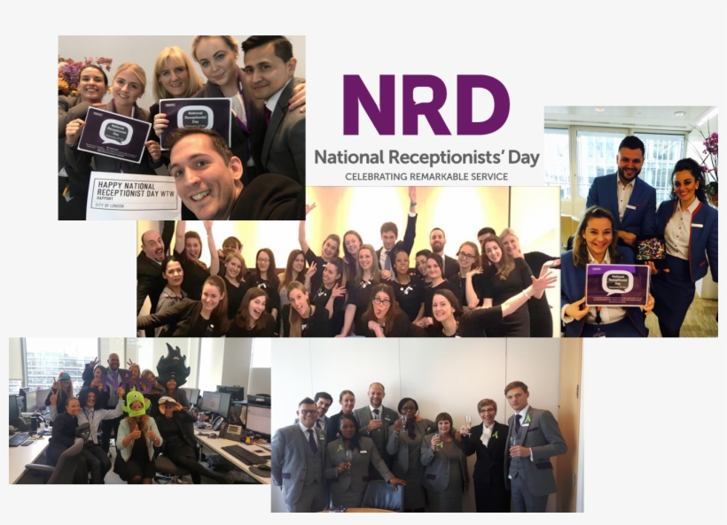 Rapport Supports National Receptionists' Day - Happy International Telephonist Day, transparent png download