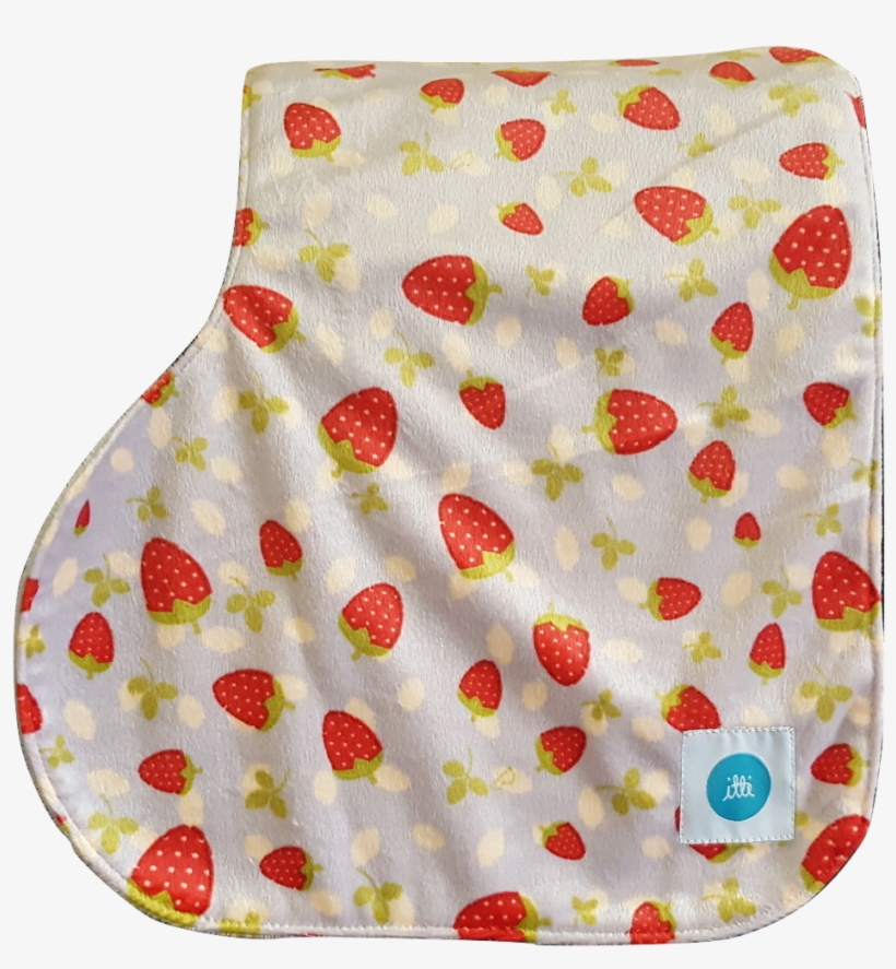 Burpy Cloth Strawberry Shortcake With Silver - Strawberry, transparent png download