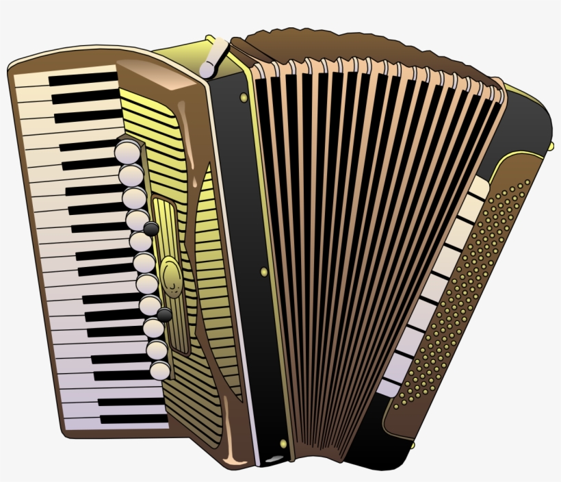 File - Accordion - Svg - Accordion Clipart, transparent png download
