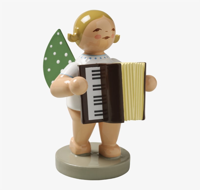 Angel With Accordion - Wendt & Kühn, transparent png download