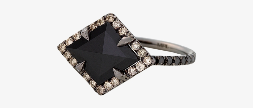 #inmydreams Mpl Black Diamond Kite Ring - Engagement Ring, transparent png download