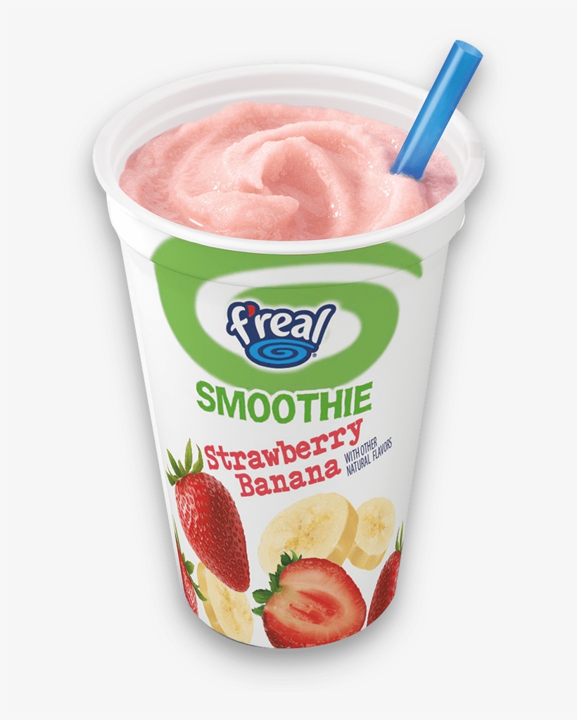 661 X 1000 5 - F Real Strawberry Banana Smoothie, transparent png download