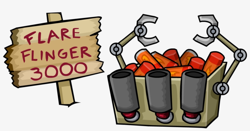 Flare Flinger - Club Penguin 2010, transparent png download