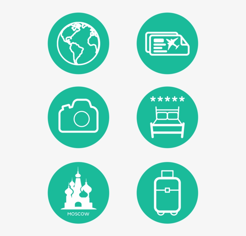 Travel Flat Icon By Zizaza - Travel Flat Icon, transparent png download