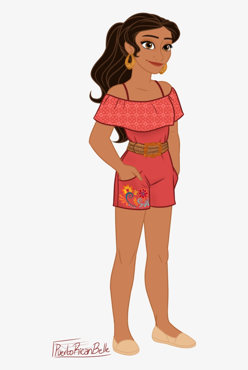 My Interpretation Of What Elena Might Look Like If - Wreck It Ralph 2 Elena, transparent png download
