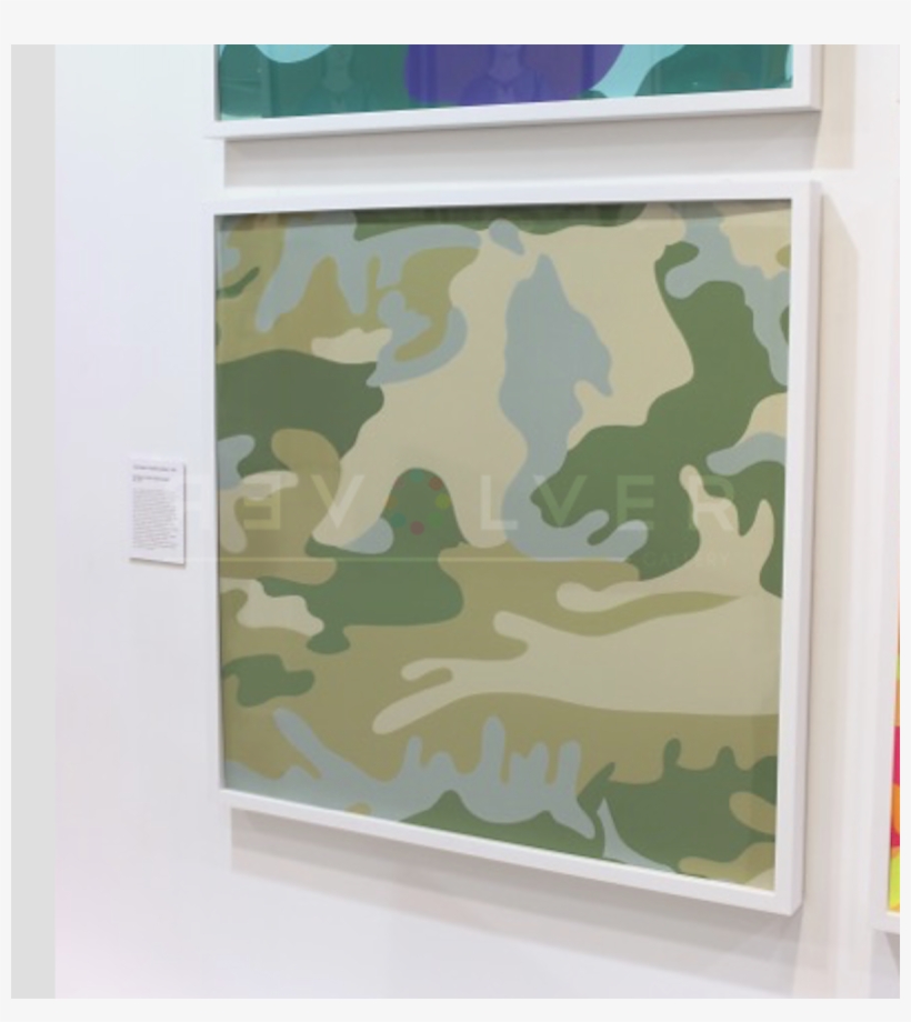 He Wanted Camouflage To Attract Attention With Synthetic - Andy Warhol Camouflage, transparent png download