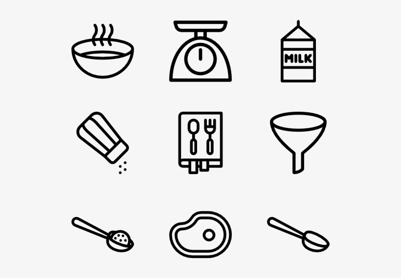 Cooking Instructions - Tailoring Icons, transparent png download