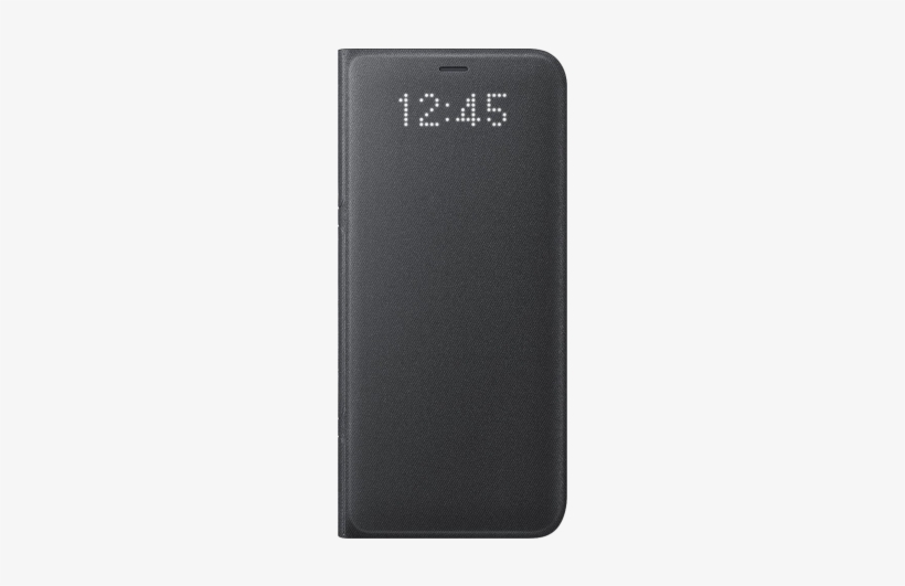 Samsung Galaxy S8 Ef-ng950pbegww Led View Cover Black - Samsung S8 Led View Cover, transparent png download