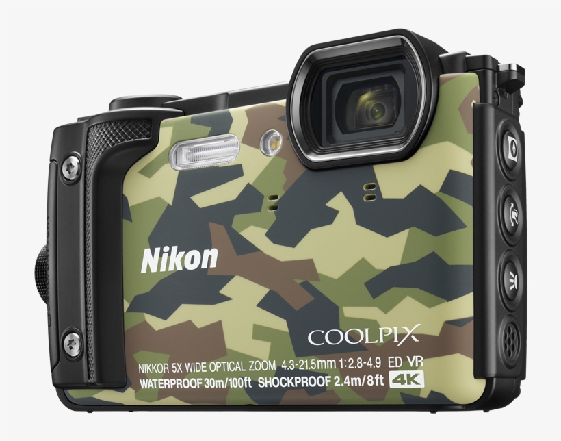 Enlarge - Nikon W300, transparent png download