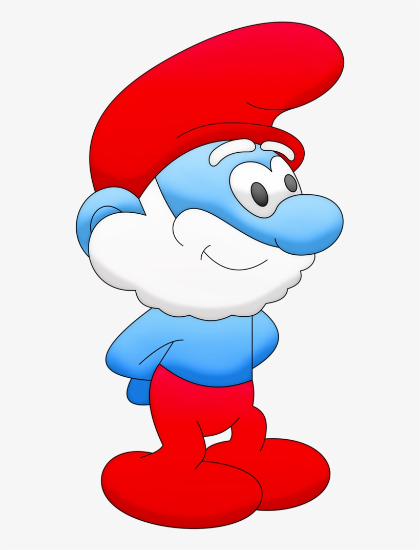 Smurfs - Papa Smurf, transparent png download