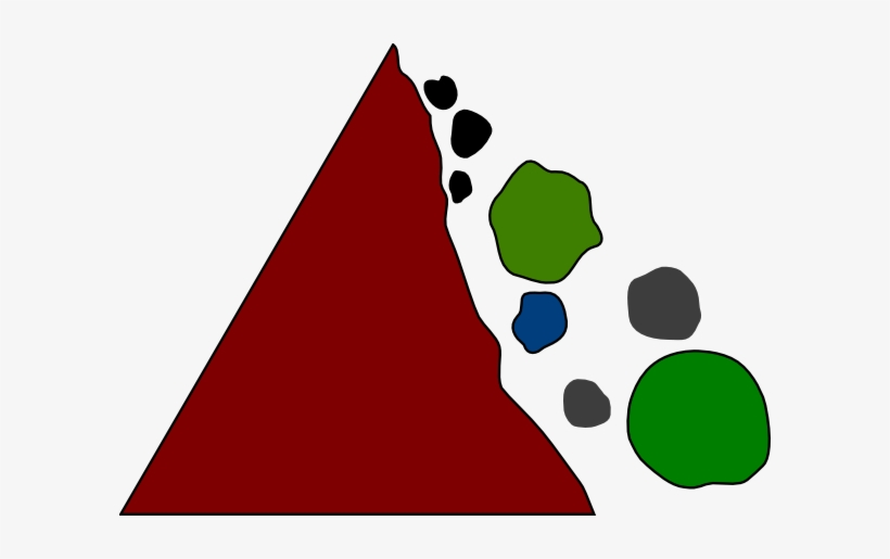 Rocks - Driving School Road Signs, transparent png download