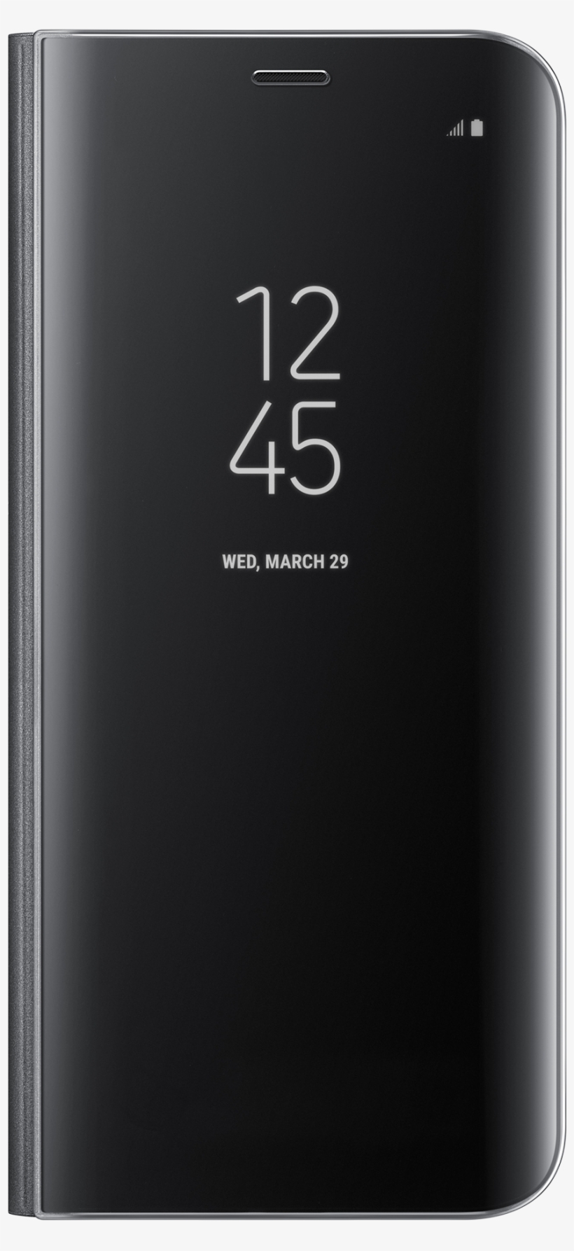 Samsung Galaxy S8 S-view Standing Cover Black - S-view Flip Cover For Samsung Galaxy S8 - Blue, transparent png download