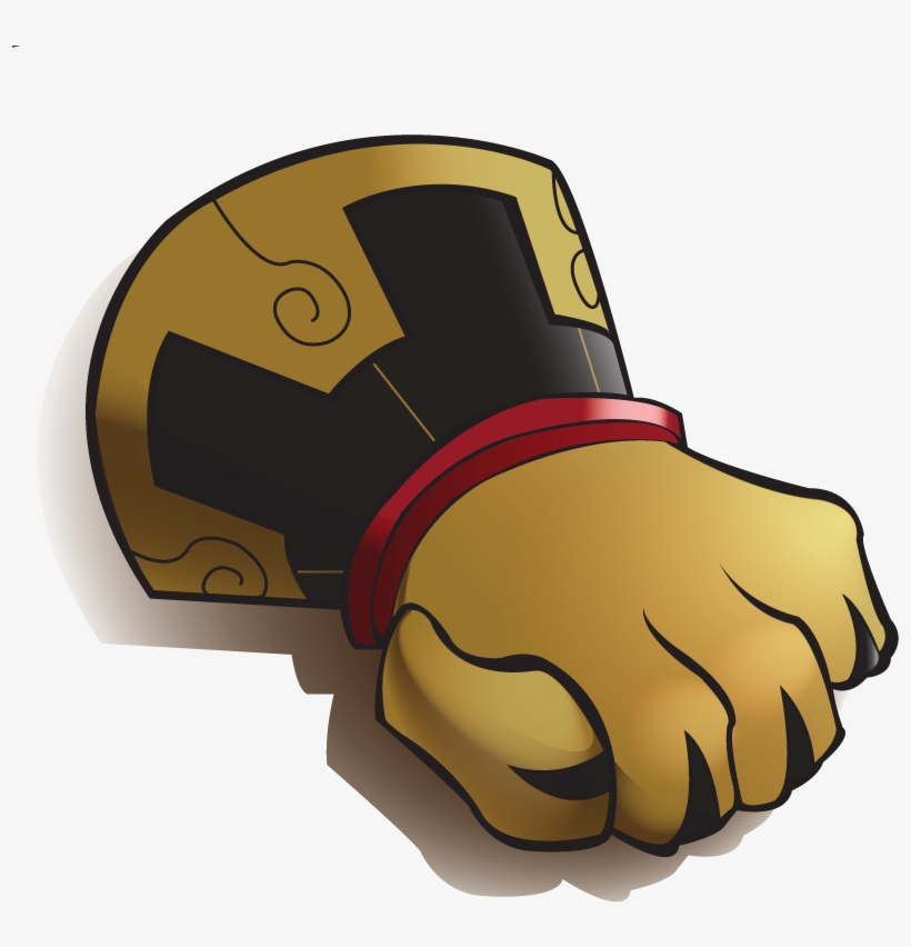 Fist Of The Iron Bear Vector - Xiaolin Chronicles Shen Gong Wu, transparent png download