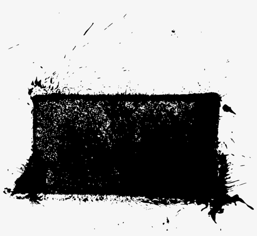 8 Empty Rectangle Stamp Grunge - Rectangle, transparent png download