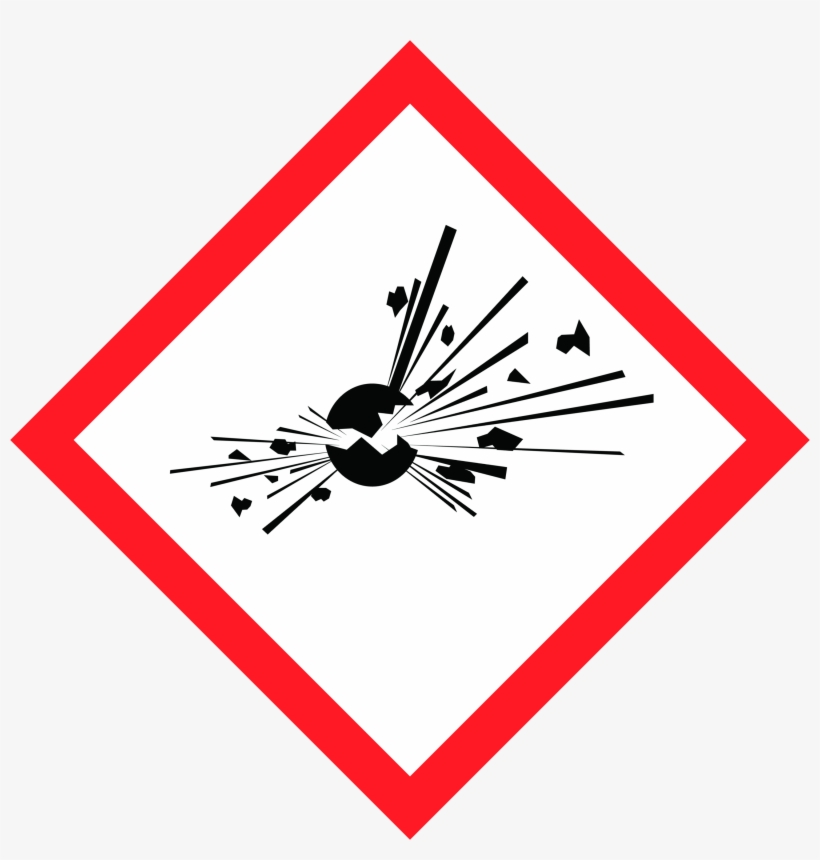 Explosion Clipart Png Png Image - Ghs Pictograms Explosive, transparent png download