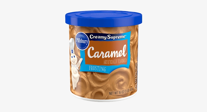 Creamy Supreme® Caramel Flavored Frosting - Pillsbury Creamy Supreme Frosting, Strawberry - 16, transparent png download