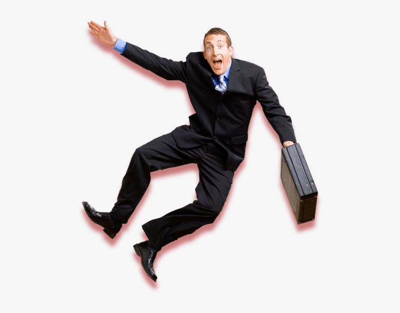 Man 1 - Clicking Your Heels In The Air, transparent png download