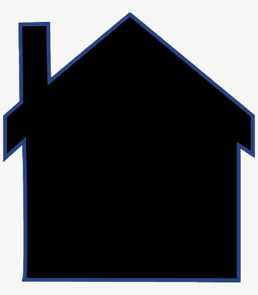 Mb Image/png - Silhouette Of A House, transparent png download