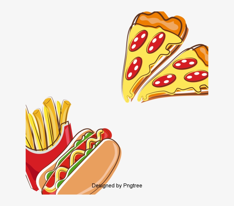 Delicious Pizza Creative Material Design, Pizza, Food, - Pizza, transparent png download