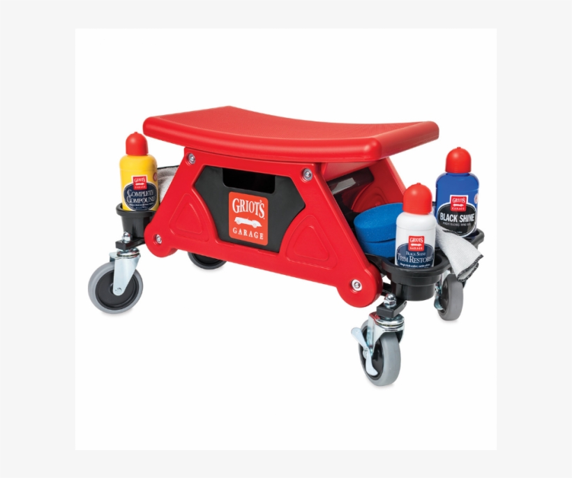 25 Organization Hacks For Your Garage Workshop - Griot's Garage 38904 Compact Sit-on Creeper, transparent png download