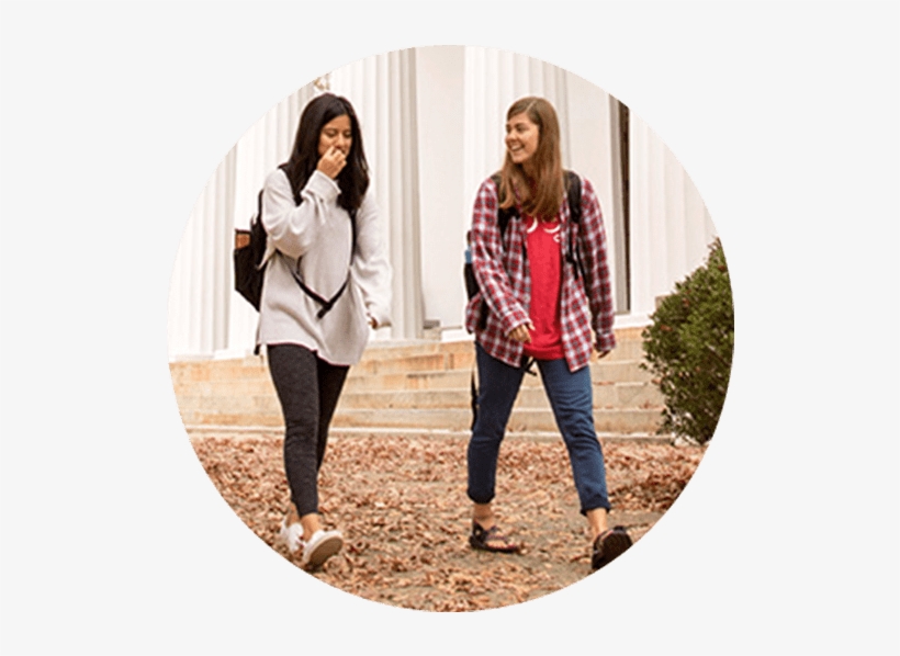 Two Students Walking Outside - Student, transparent png download
