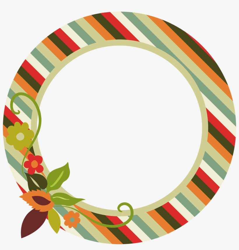 Autumn Png Frame By Melemel On Deviantart Banner Transparent - Autumn Round Frame Png, transparent png download