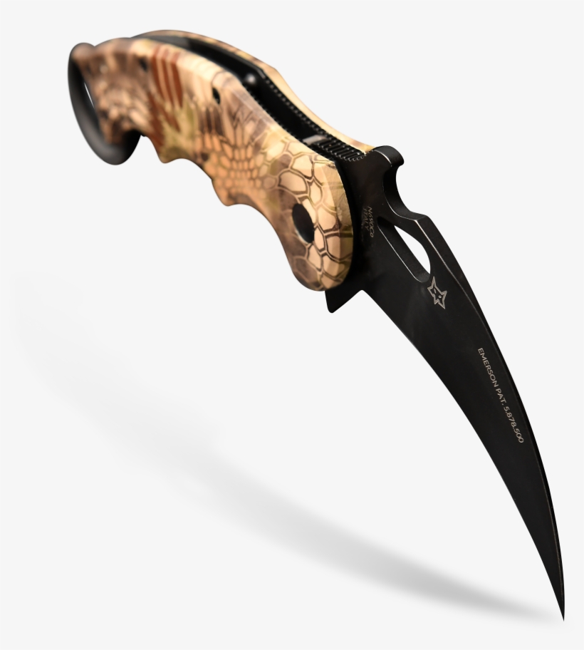 Kryptek Fox - Knife, transparent png download