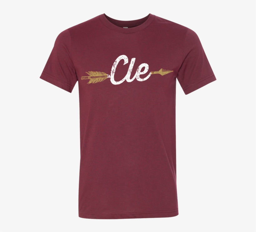 Cle Tribal Arrow Tee - T-shirt, transparent png download