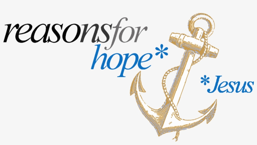 Reasons For Hope* Jesus - Off Shore Anchor Throw Blanket, transparent png download