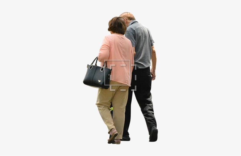 Something About Seeing Two People In Their Golden Years - Old People Walking Png, transparent png download