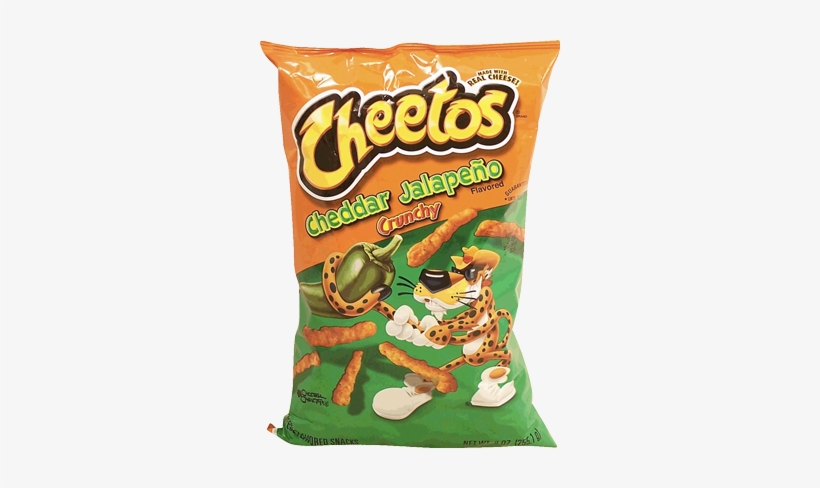 Cheetos Cheddar Jalapeño - Cheddar Jalapeno Cheetos, transparent png download