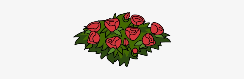 Decoration Flowerbed Red Thumbnail@4x - Nearly Natural 32 In. Geranium And Berry Swag, transparent png download