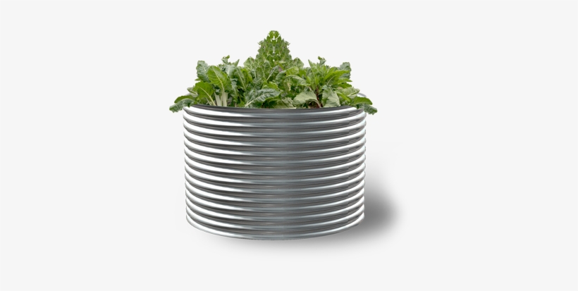 Round Garden Bed - Round Galvanized Garden Bed, transparent png download