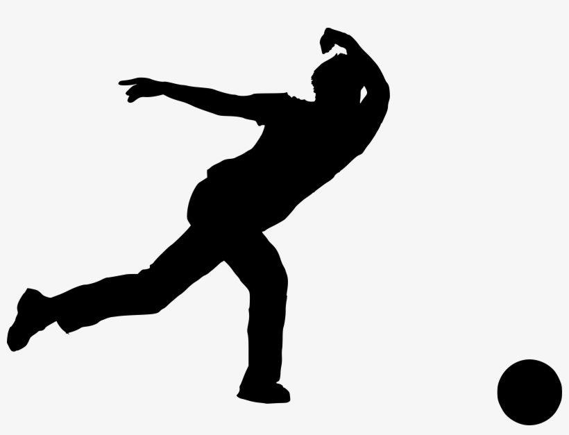 Picture Transparent Stock Ball At Getdrawings Com Free - Bowling Silhouette, transparent png download