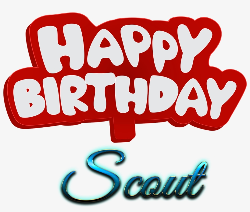 Scout Happy Birthday Name Logo - Happy Birthday Shoaib Cake, transparent png download