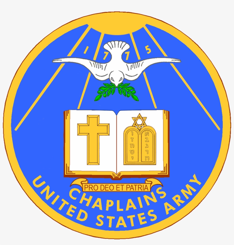 Chaplain Plaque Old Army Chaplins Square Sticker 3" X 3" PNG Image