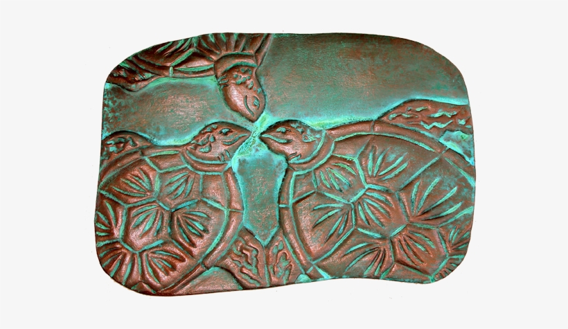 Turtles Wall Plaque - Carving, transparent png download