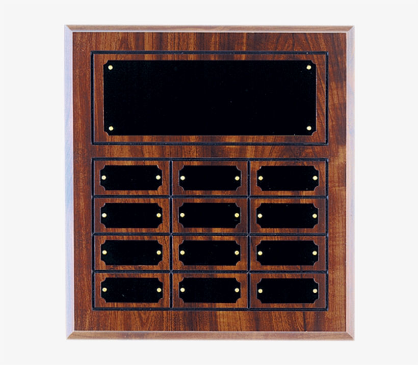 Cherry Finish Perpetual Plaque (12"x18 1/2") Quantity(1), transparent png download