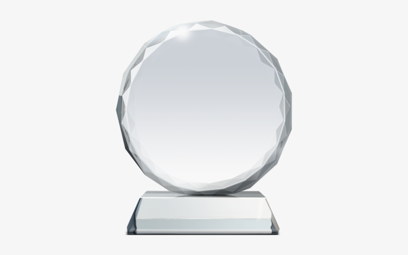 Anniversary Gift Crystal Sunflower Plaque Goodcount - Sunflower Crystal Award, transparent png download