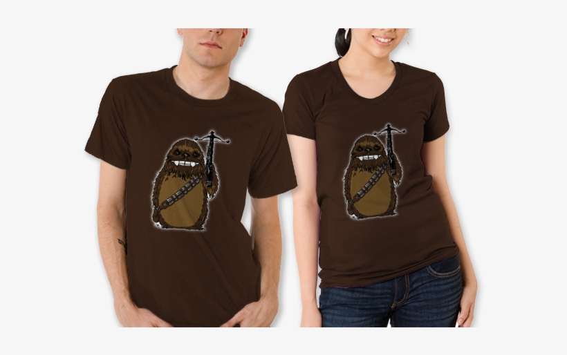 This Is A Really Clever Mash Up Of Chewbacca And Totoro, - Castle T Shirt Design, transparent png download